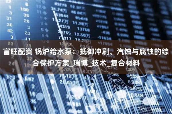 富旺配资 锅炉给水泵：抵御冲刷、汽蚀与腐蚀的综合保护方案_瑞博_技术_复合材料